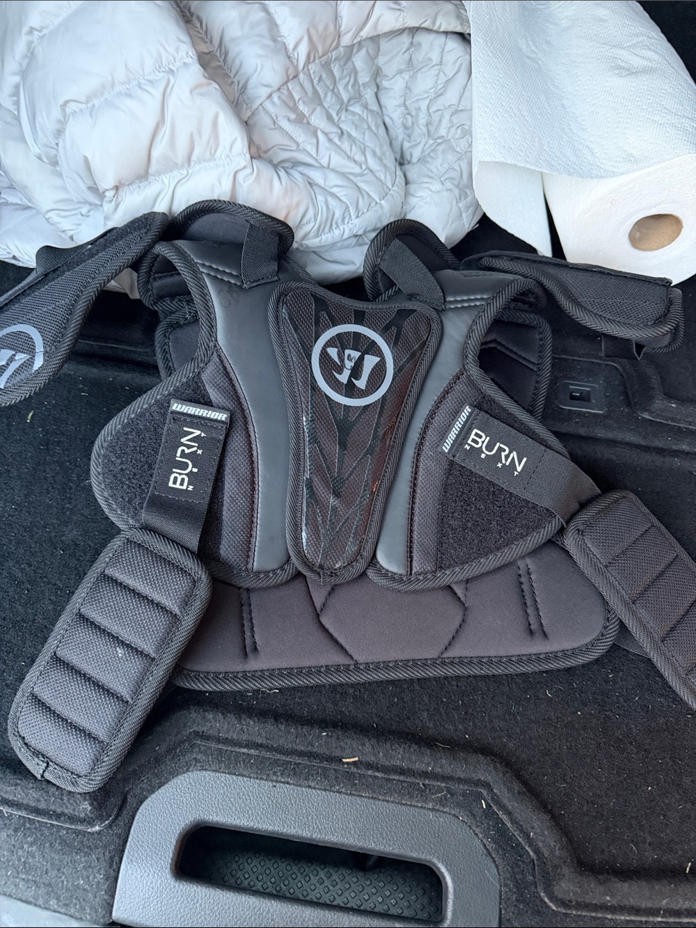 Warrior Burn next 
Lacrosse Black Shoulder Pad Protector - Protective Gear